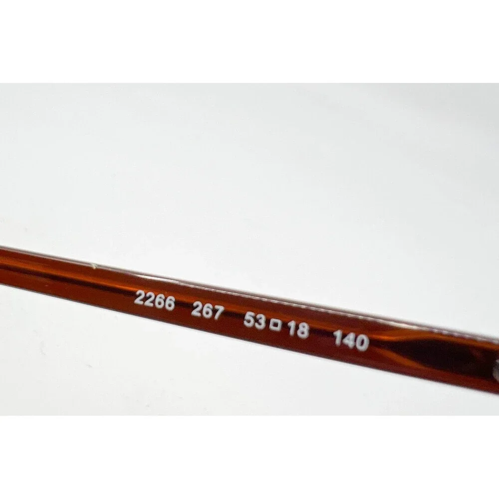 Sferoflex 2266 267 Brown Metal Eyeglass Frames Womens 53-18-140 Rectangle